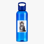 Прозрачная спортивная бутылка