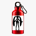 Металлическая бутылка 400 мл UV-DTF