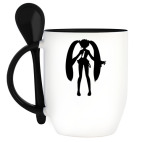 Кружка с ложкой