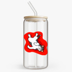 Банка с бамбуковой крышкой