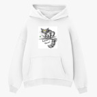 Толстовка худи оверсайз