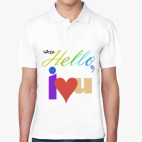 Мужская рубашка поло