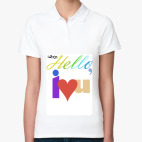 Женская рубашка поло