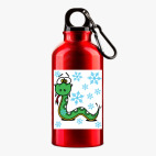 Металлическая бутылка 400 мл UV-DTF