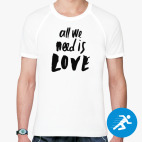 Мужская спортивная футболка