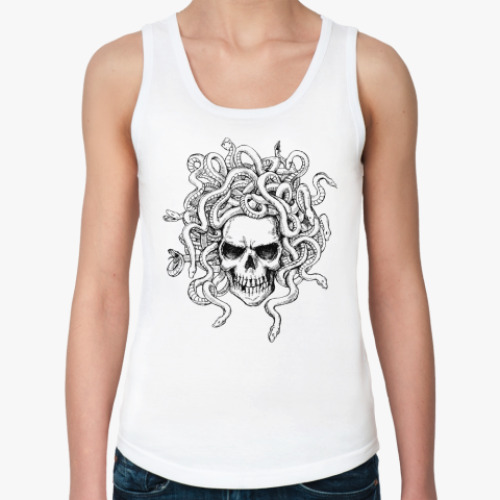 Женская майка с принтом Medusa