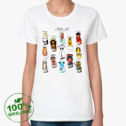 Женская футболка органик