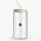 Банка с бамбуковой крышкой