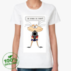 Женская футболка органик