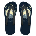 Шлёпанцы Маленький принц и лис Экзюпери