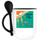 Кружка с ложкой