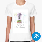 Женская спортивная футболка