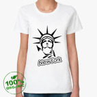 Женская футболка органик