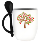 Кружка с ложкой