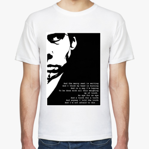 Футболка с принтом The Mercy Seat