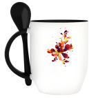 Кружка с ложкой