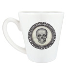 Кружка латте (360 мл) Череп