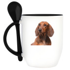 Кружка с ложкой