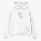 Толстовка худи оверсайз