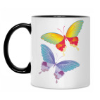 Кружка двухцветная