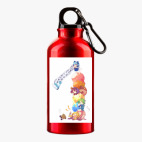 Металлическая бутылка 400 мл UV-DTF