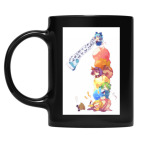 Кружка цветная UV-DTF