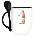 Кружка с ложкой