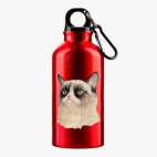 Металлическая бутылка 400 мл UV-DTF