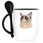 Кружка с ложкой