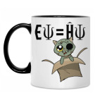 Кружка двухцветная