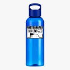 Прозрачная спортивная бутылка