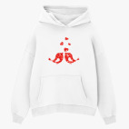 Толстовка худи оверсайз