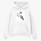 Толстовка худи оверсайз