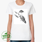 Женская футболка органик