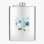 Фляжка стальная