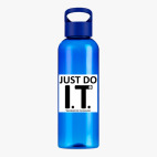 Прозрачная спортивная бутылка