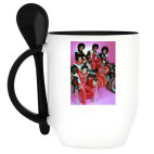 Кружка с ложкой