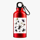 Металлическая бутылка 400 мл UV-DTF