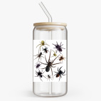 Банка с бамбуковой крышкой