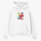 Толстовка худи оверсайз