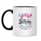 Кружка двухцветная