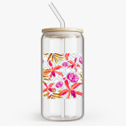 Банка с бамбуковой крышкой