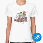 Женская спортивная футболка