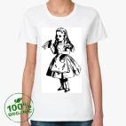 Женская футболка органик