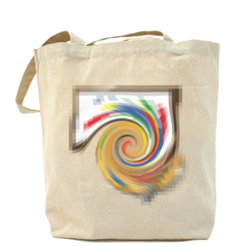 Сумка шоппер с принтом  Vortice de Arte