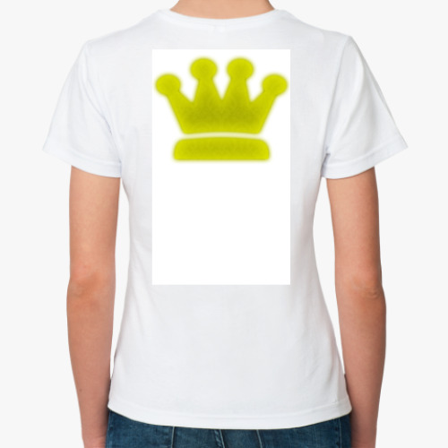 Классическая футболка с принтом Я армянка