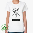 Женская футболка органик