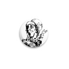 Значок 25 мм Сумасшедший Шляпник