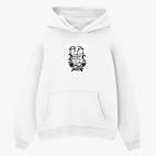 Толстовка худи оверсайз