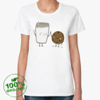 Женская футболка органик